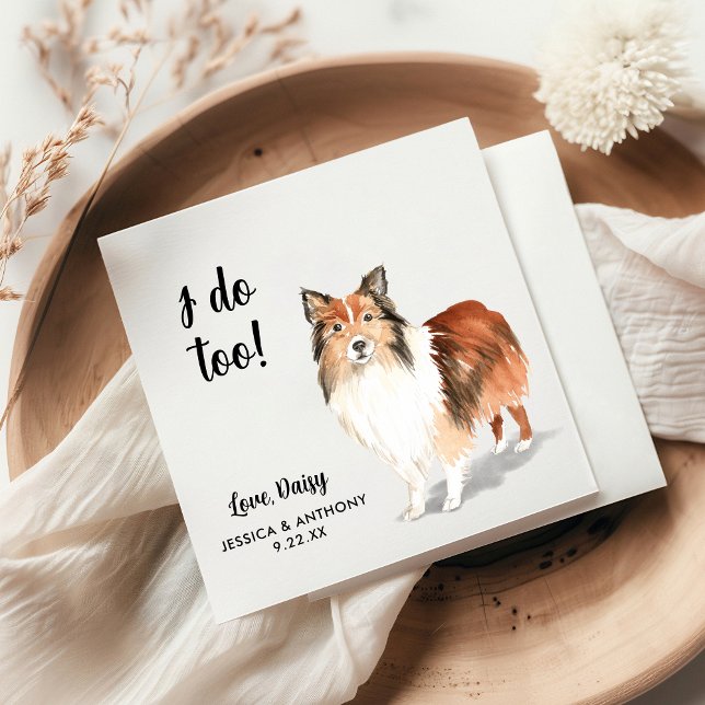 Guardanapo De Papel Casamento de Cachorros Napkins (Criador carregado)