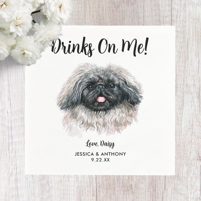 Guardanapo De Papel Casamento de Cachorros Napkins (Criador carregado)