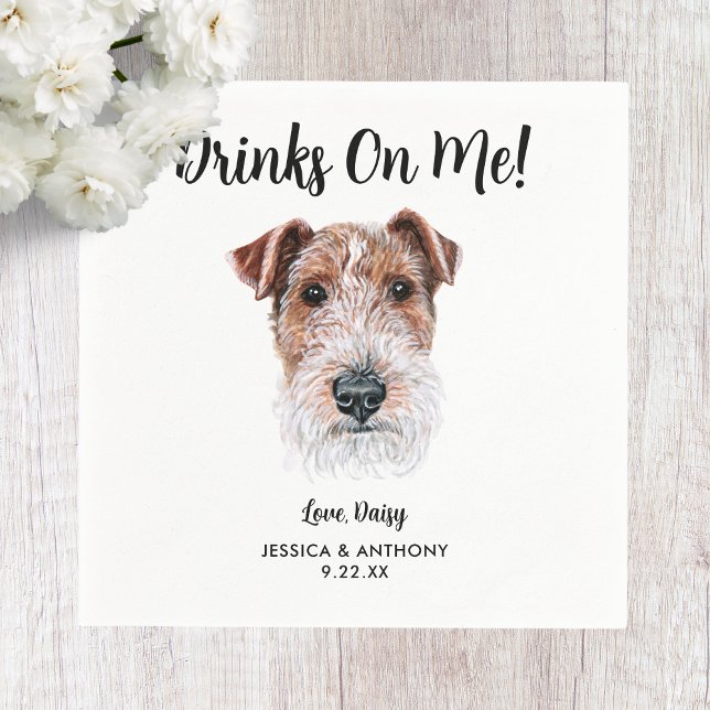 Guardanapo De Papel Casamento de Cachorros Napkins (Criador carregado)