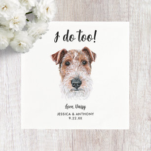 Guardanapo De Papel Casamento de Cachorros Napkins