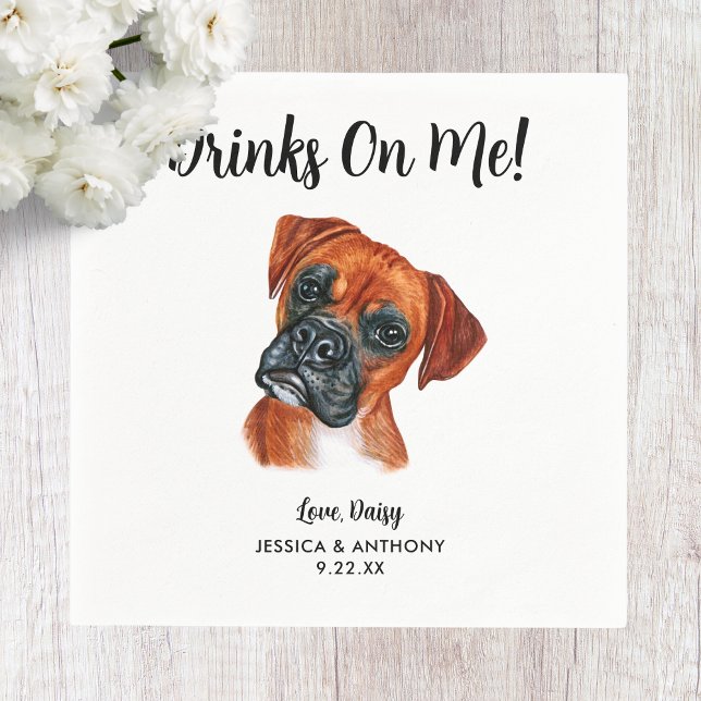 Guardanapo De Papel Casamento de Cachorros Napkins (Criador carregado)