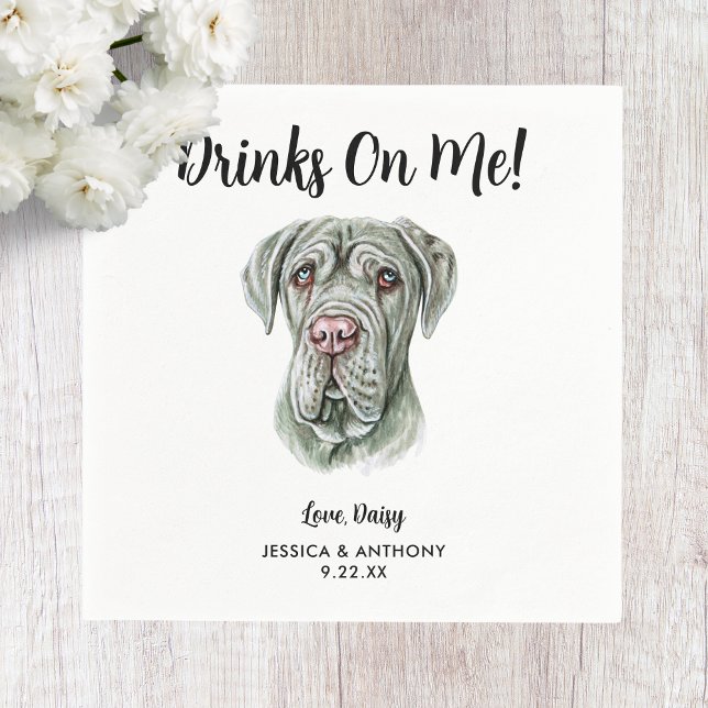 Guardanapo De Papel Casamento de Cachorros Napkins (Criador carregado)