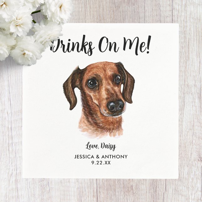 Guardanapo De Papel Casamento de Cachorros Napkins (Criador carregado)