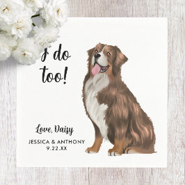 Guardanapo De Papel Casamento de Cachorros Napkins