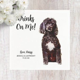 Guardanapo De Papel Casamento de Cachorros Napkins