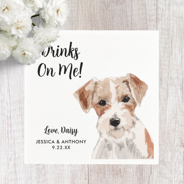 Guardanapo De Papel Casamento de Cachorros Napkins (Criador carregado)