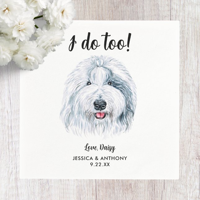 Guardanapo De Papel Casamento de Cachorros Napkins (Criador carregado)