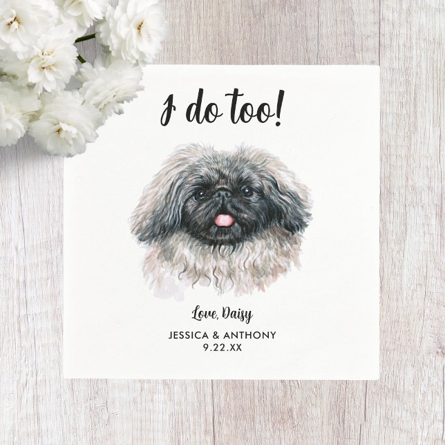 Guardanapo De Papel Casamento de Cachorros Napkins (Criador carregado)