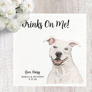 Guardanapo De Papel Casamento de Cachorros Napkins