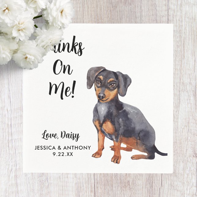 Guardanapo De Papel Casamento de Cachorros Napkins (Criador carregado)