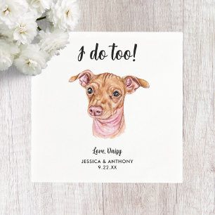 Guardanapo De Papel Casamento de Cachorros Napkins