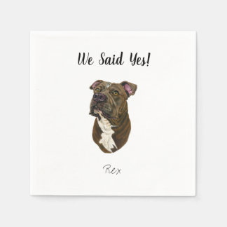 Guardanapo De Papel Casamento de Cachorros Napkins