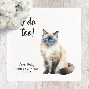 Guardanapo De Papel Casamento de Cat Cocktail Napkins