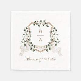 Guardanapo De Papel Casamento de Crest, Ramo de Ivy Branch