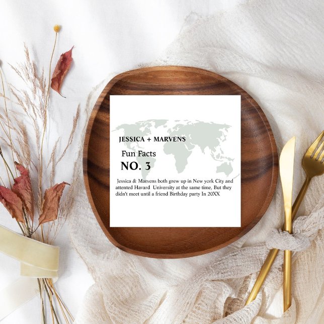 Guardanapo De Papel Casamento de fato de Destino, janto de ensaio (Criador carregado)