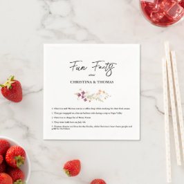 Guardanapo De Papel Casamento de Fatos Divertidos