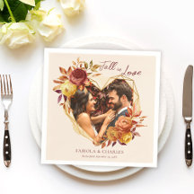 Casamento de Foto Boho Floral Elegante Apaixone-se