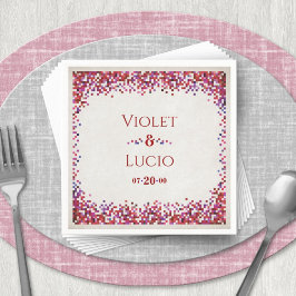 Guardanapo De Papel Casamento de Geek de Vídeo