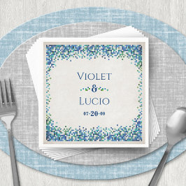 Guardanapo De Papel Casamento de Geek de Vídeo