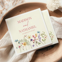 Casamento de Jardins Florais de Flores Selvagens
