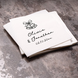 Guardanapo De Papel Casamento De Mão Drawn Quirky Antigo Monney