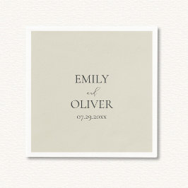 Guardanapo De Papel Casamento de Oyster Shells