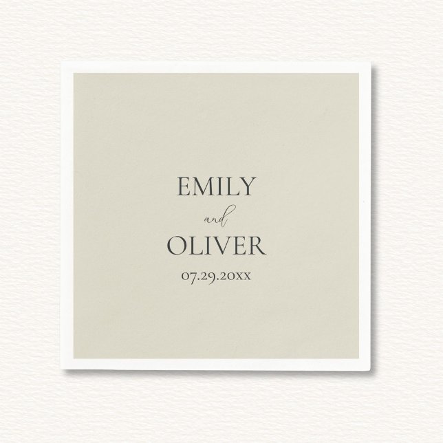 Guardanapo De Papel Casamento de Oyster Shells (Criador carregado)