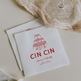 Guardanapo De Papel Casamento de rabisco