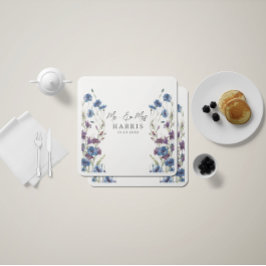 Guardanapo De Papel Casamento de Sangue Roxo Roxo Dusty Royal