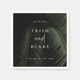 Guardanapo De Papel Casamento de Tropics Moody
