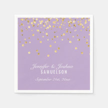 Casamento Dourado de Confetti de MASSA Personaliza