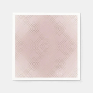 Guardanapo De Papel Casamento Dourado de Elegance Diamond Deco
