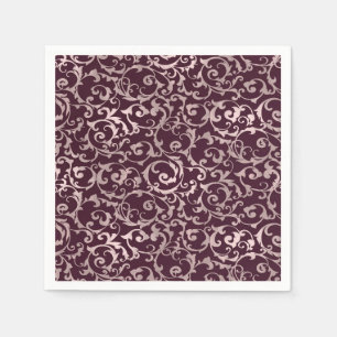 Guardanapo De Papel Casamento Elegante de Princesa com Framboesa e Dou