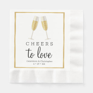 Guardanapo De Papel Casamento Elegante Napkin Papel Dourado Chefiar