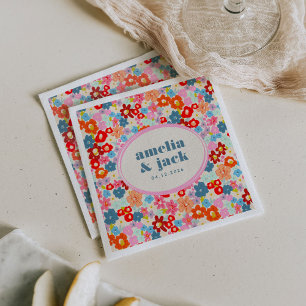 Guardanapo De Papel Casamento Fantasmante De Joy Bright Floral