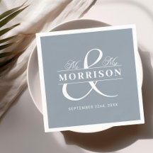 Casamento Favor Sr. Dusty Blue