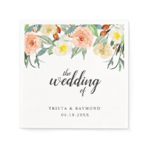 Casamento Floral Elegante de Pêssego