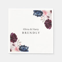 Casamento Floral Elegante Tom Burgundy