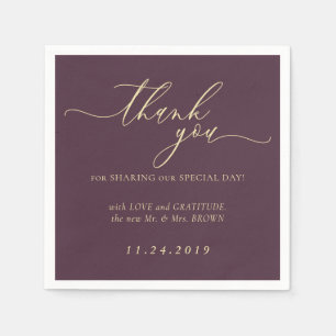 Guardanapo De Papel Casamento Formal Minimalista Decoração Figo à Meia