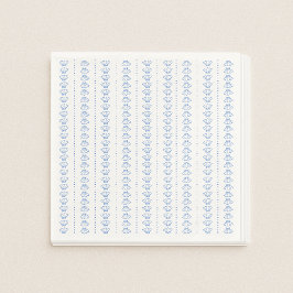 Guardanapo De Papel Casamento Marítimo Náutico da Marcha Azul Elegante