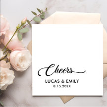 Casamento Minimalista Do Elegante Moderno Cheers S