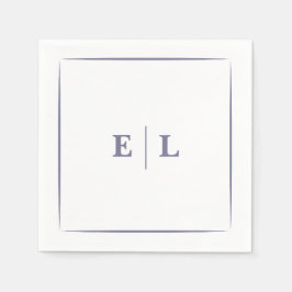 Guardanapo De Papel Casamento Mínimo de Swilight Bloom