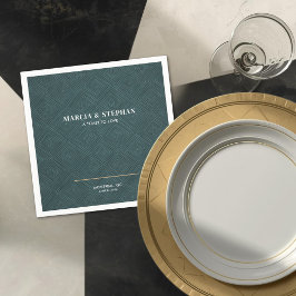 Guardanapo De Papel Casamento Moderno Art Deco