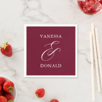 Casamento Moderno Burgundy Vanessa