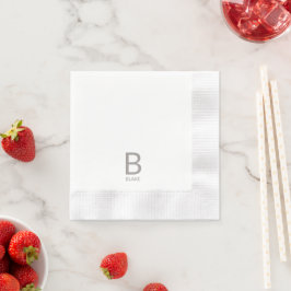 Guardanapo De Papel Casamento Monograma Napkins