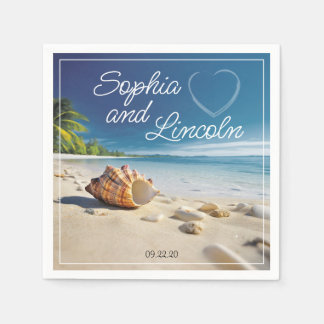 Guardanapo De Papel Casamento na moda de Verão