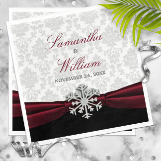 Guardanapo De Papel Casamento no inverno de Faixa de Gaza