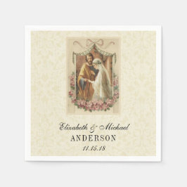 Guardanapo De Papel Casamento Noiva Casamento Católica Mary Joseph