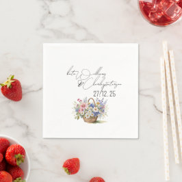 Guardanapo De Papel Casamento outono de Verão de Primavera