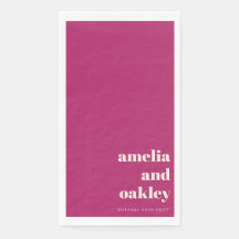 Casamento Personalizado De Berry Minimalista Negri